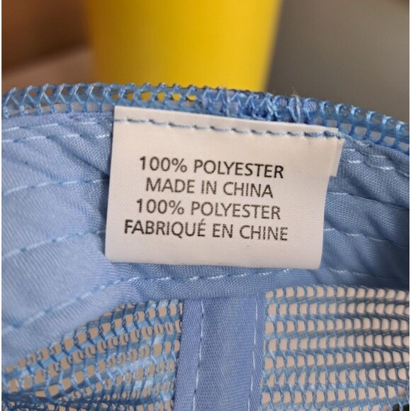 Washington State Native Logo Trucker Mesh Foam Hat Cap Blue White Snapback Retro - Picture 5 of 5